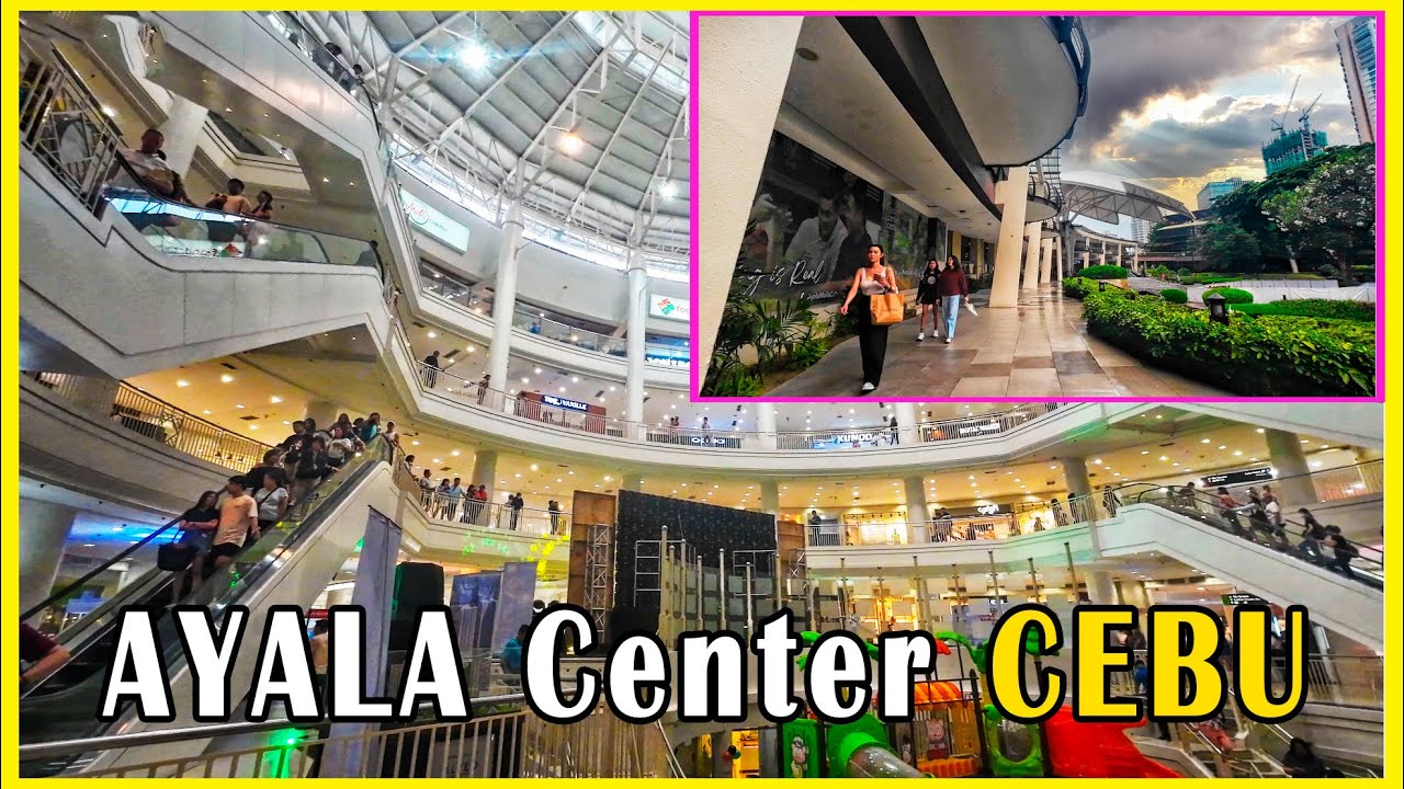 BIG and BEAUTIFUL Mall in Cebu City - AYALA CENTER CEBU Mall Tour 2023