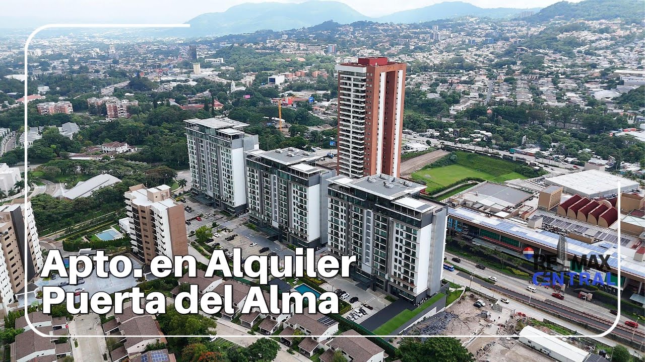 AMPLIO APARTAMENTO EN ALQUILER EN PUERTA DEL ALMA TORRE 2, EL SALVADOR