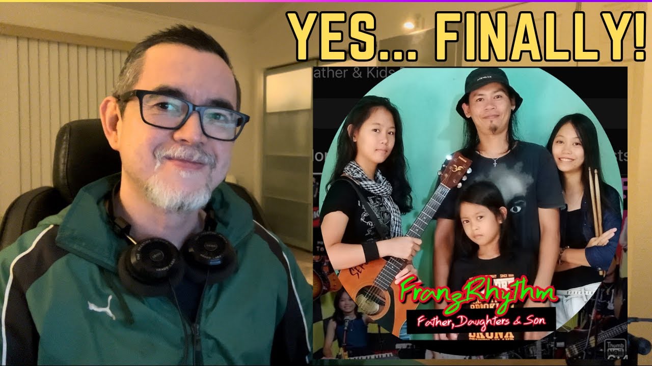 Double reaction to FRANZ Rhythm covers of There's a kind of hush & Wipeout!