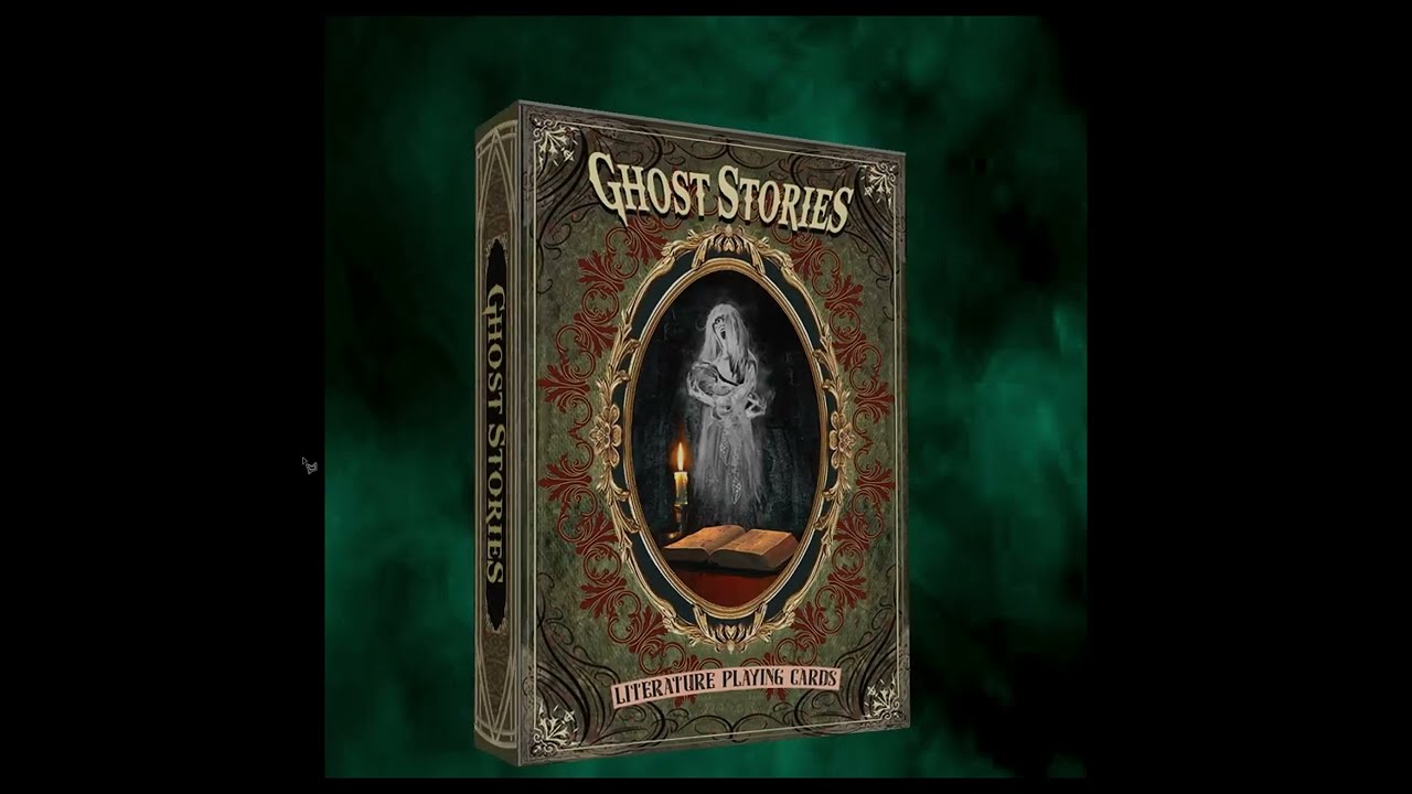 Ghost stories literature playing cards tuck 3D new kickstarter