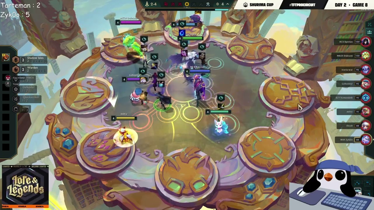 Shurima Cup Day 2 Game 08 EMEA (Cast par Toon)