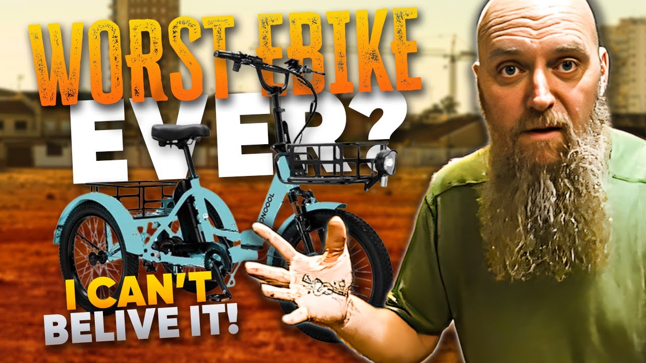 Электрический трехколесный велосипед TK1 Fat Tire MoonCool