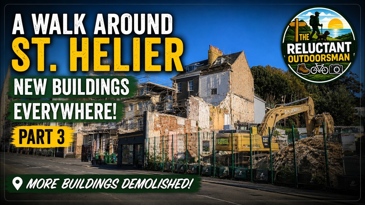 A walk around St. Helier - new buildings everywhere! (Part 3) #jersey #walking #travel