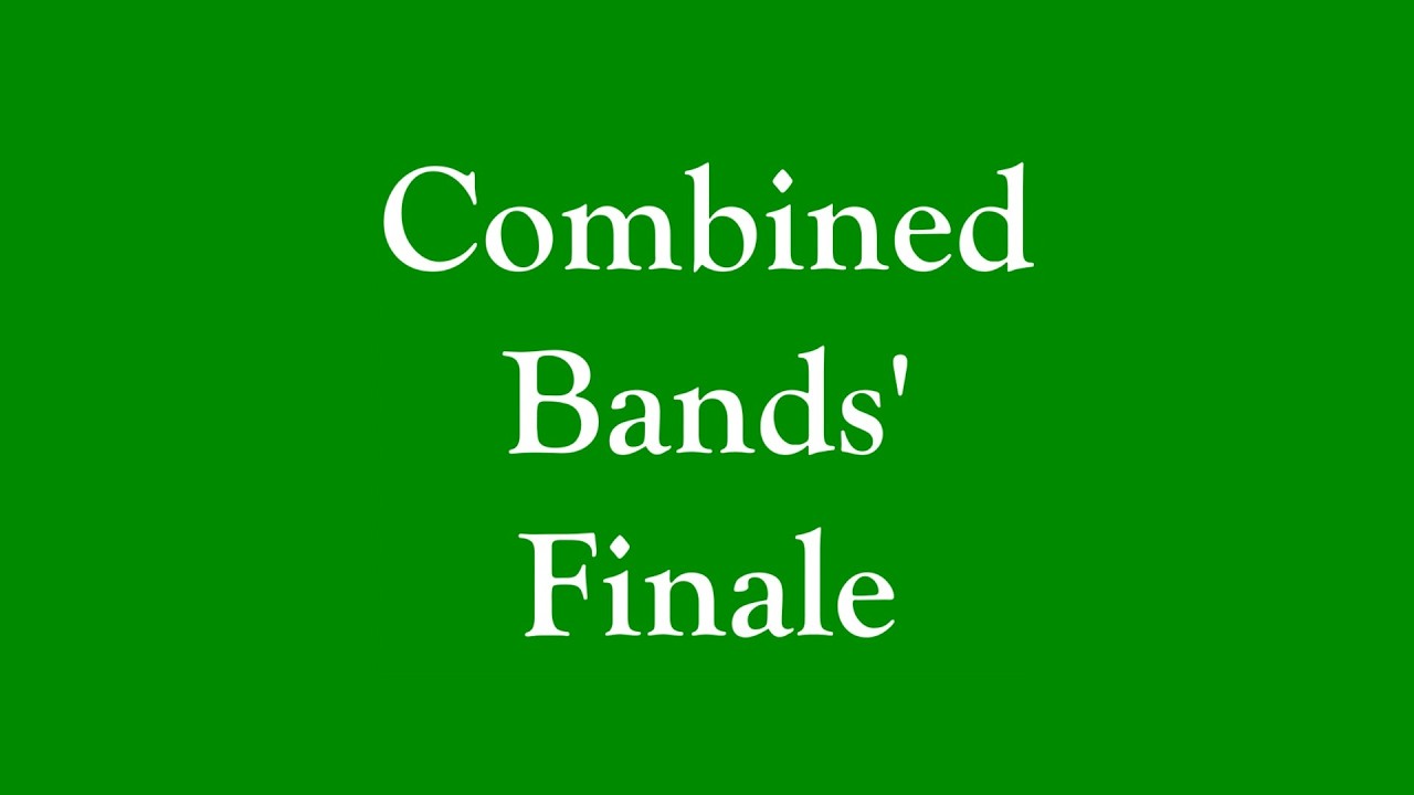 Combined Bands' Finale