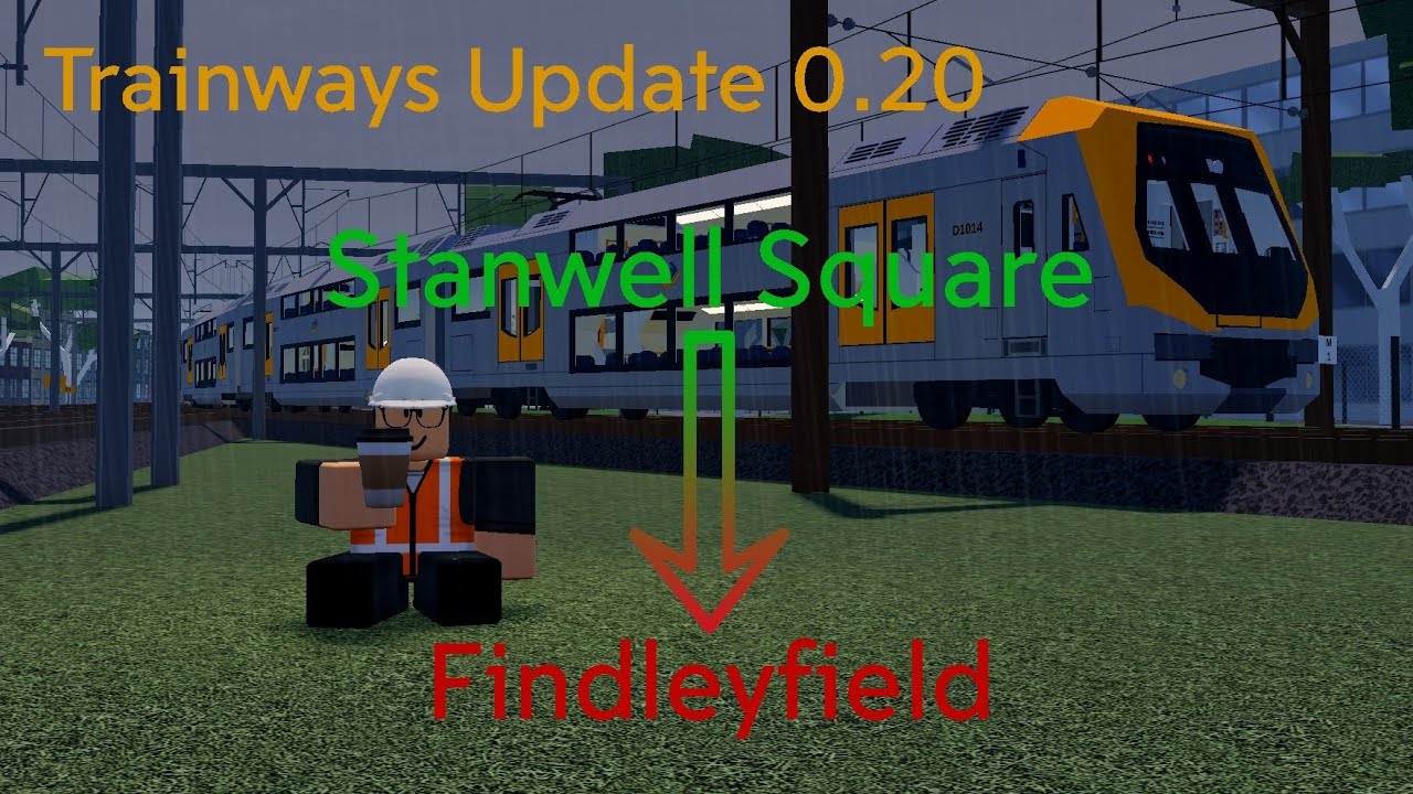 Trainways Update 0.20: driving through new scenery | Roblox