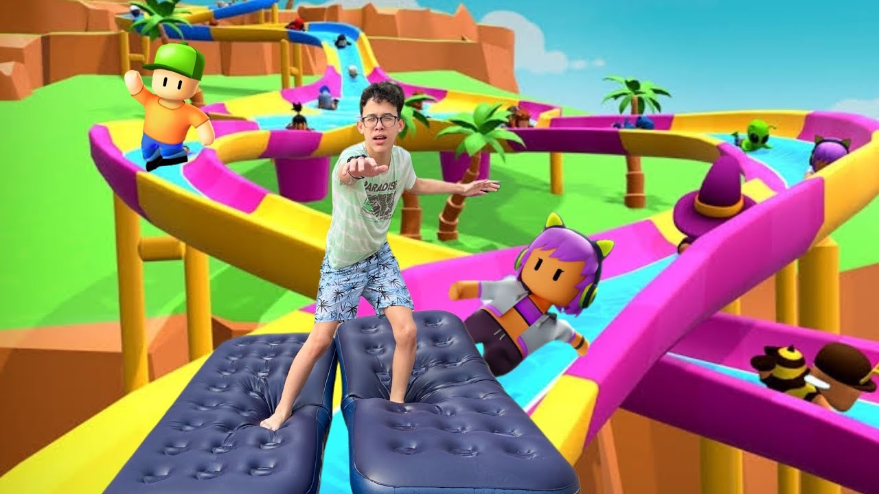 CAMPEONATO DE PARKOUR NO STUMBLE GUYS