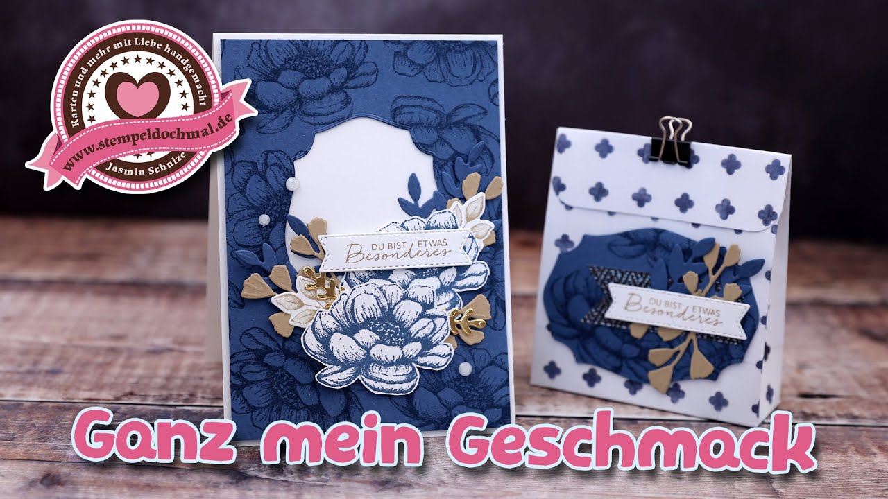 Tutorial: Karte und Geschenktüte 