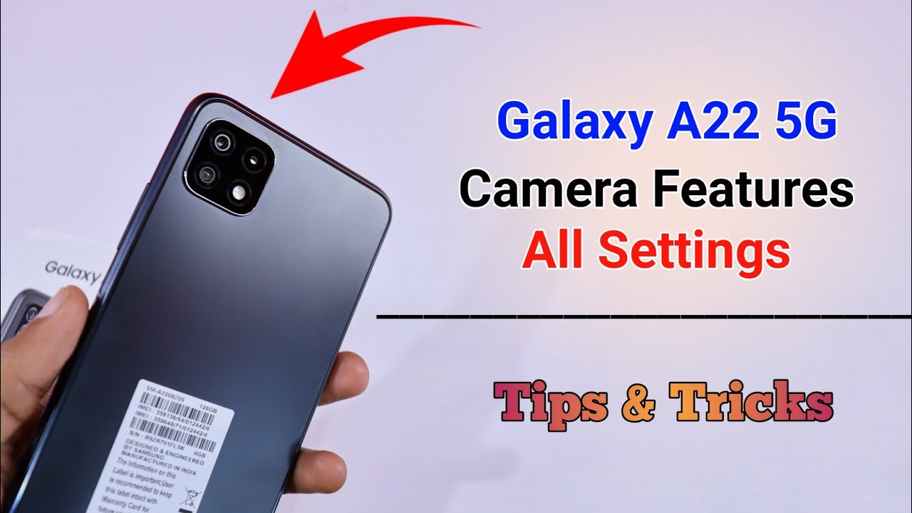 Samsung A22 5G Camera Features | Settings | Hidden Tips & Tricks