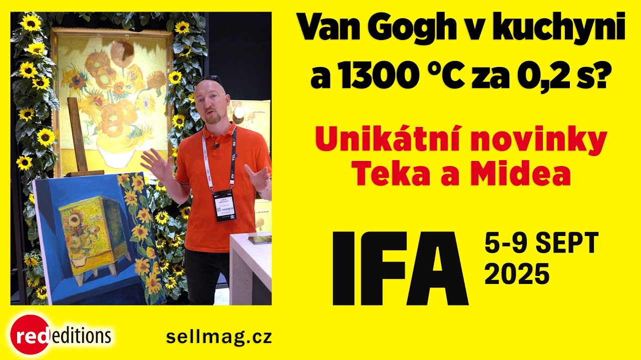 IFA 2025 - Teka a Midea - největší novinky z veletrhu