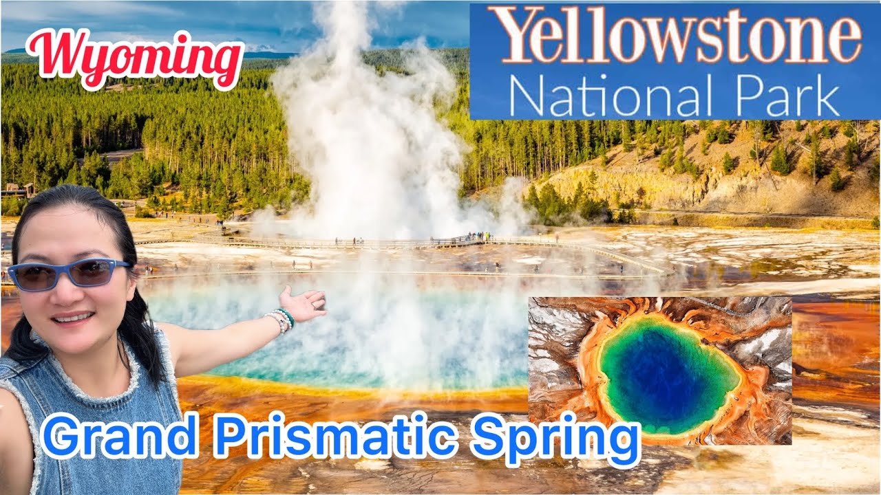 Du lịch Wyoming USA-Công viên quốc gia Yellowstone-Grand Prismatic Spring