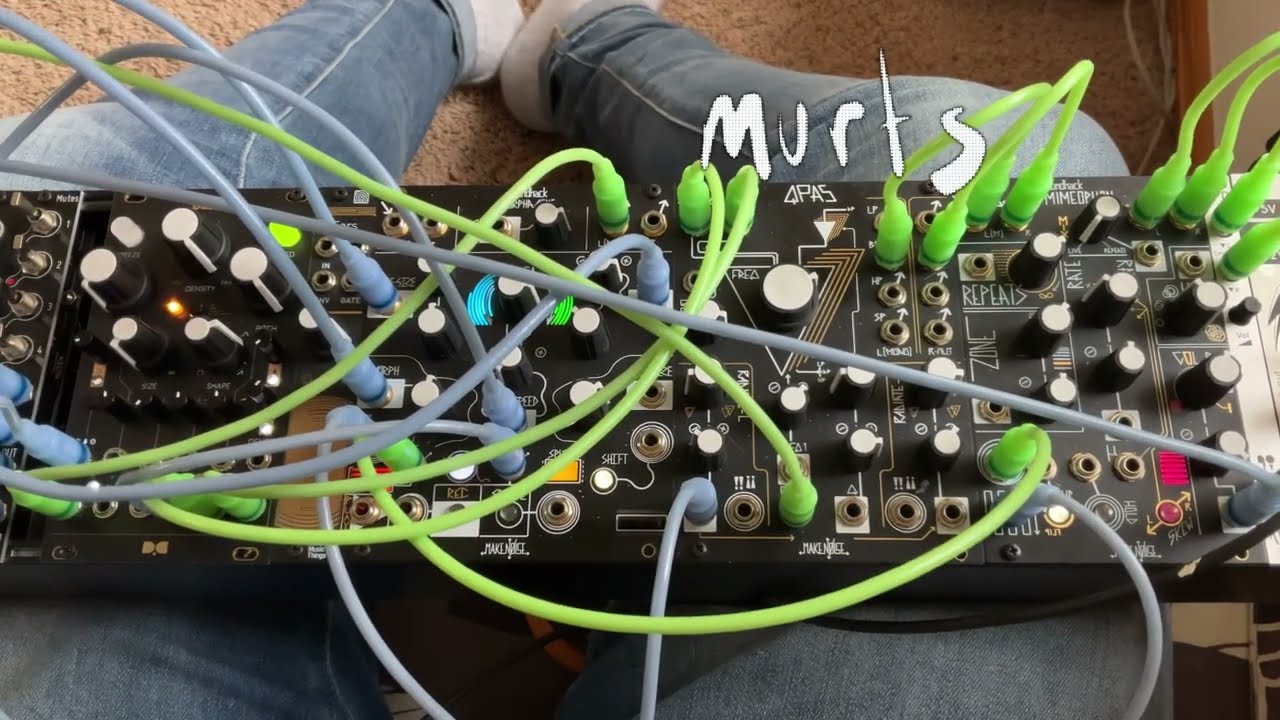 Murts | Electric Guitar + Modular Ambient (Morphagene, Mutable Beads, QPAS, Mimeophon)