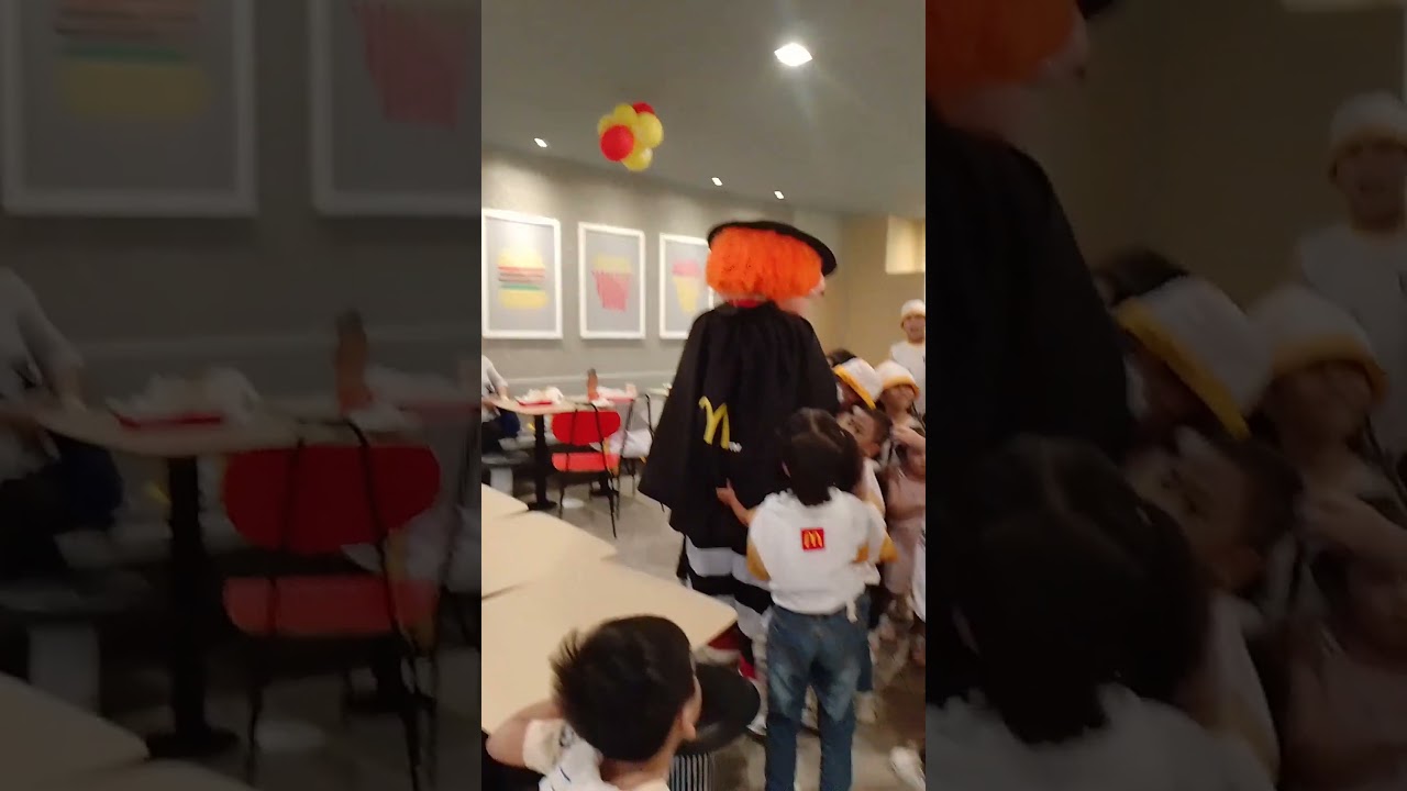 McDonald's kiddie crew booth camp