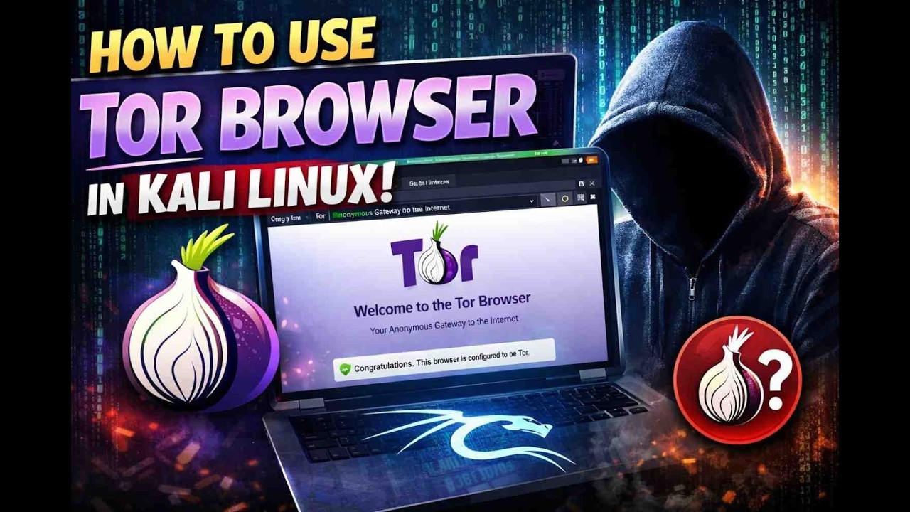 How-To Download Tor Browser on Kali Linux! // 100% ANONYMOUS // INSTALL & SETUP