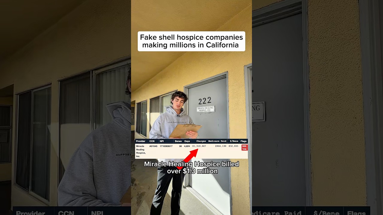 Welcome to the hospice fraud capital
