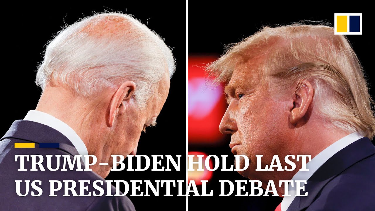 Final US presidential debate for Trump and Biden covers Covid-19, China and ‘thug’ Kim