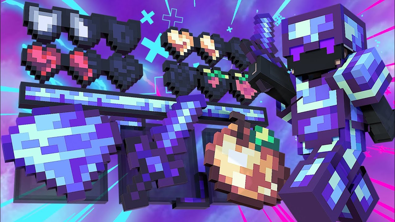 Azul 16x For (Bedrock/Java) By Xyeresic | Minecraft Bedrock 1.21+ // MCPE PVP TEXTURE PACK