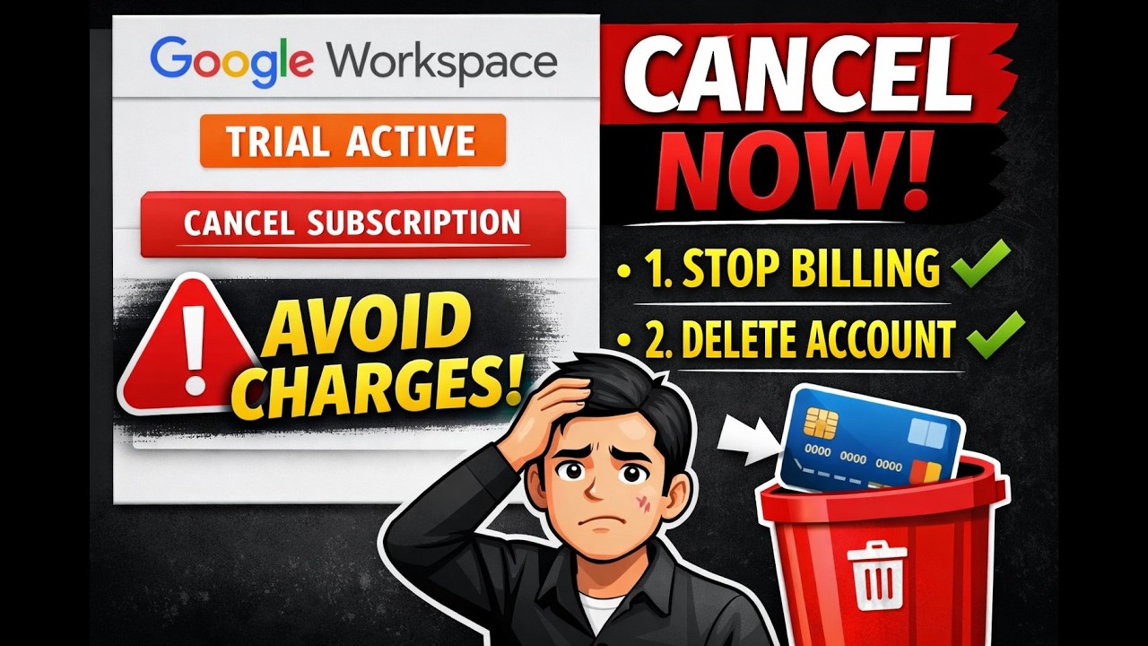 How to Cancel Google Workspace Free Trial To Avoid Getting Charged Step by Step