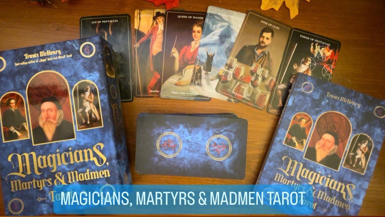 Magicians, Martyrs & Madmen Tarot | Full Flip Through