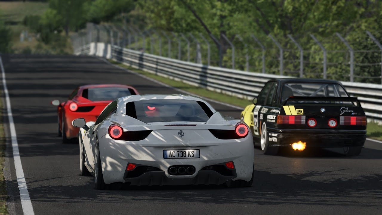 Ferrari 458 Italia Stage 3 - Nordschleife Tourist 6:35:371 - Assetto Corsa