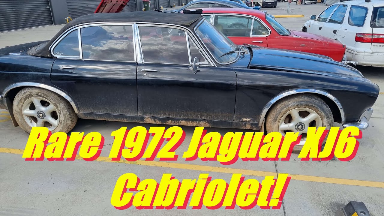 Two Jaguar XJ6's for sale, one converted to a Cabriolet ! Both in need of some loving!
