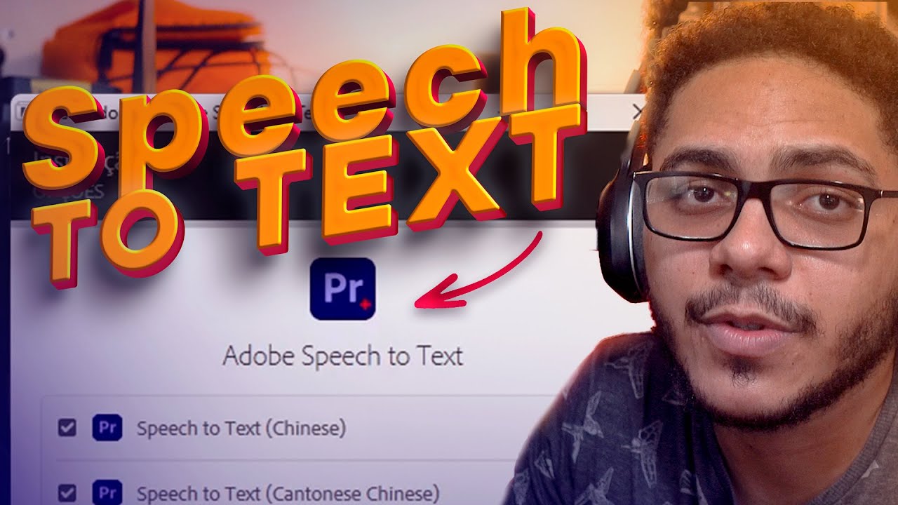 Como instalar o Speech to text no Adobe Premiere
