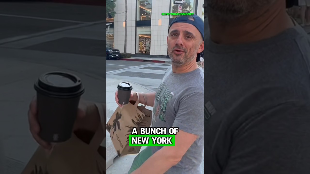 Gary Vee gives financial advice on Rodeo Dr in Beverly Hills🗣️💸