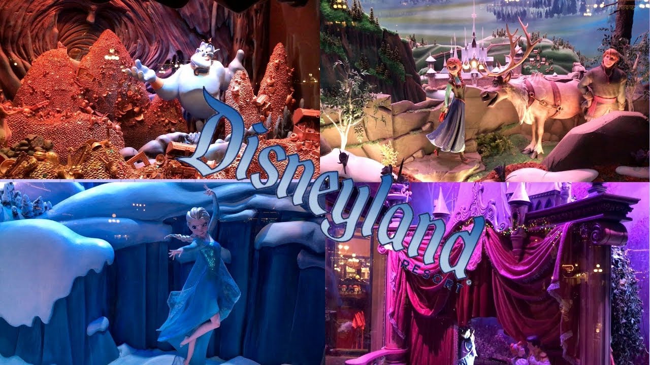 Disneyland Emporium Magical Window Displays