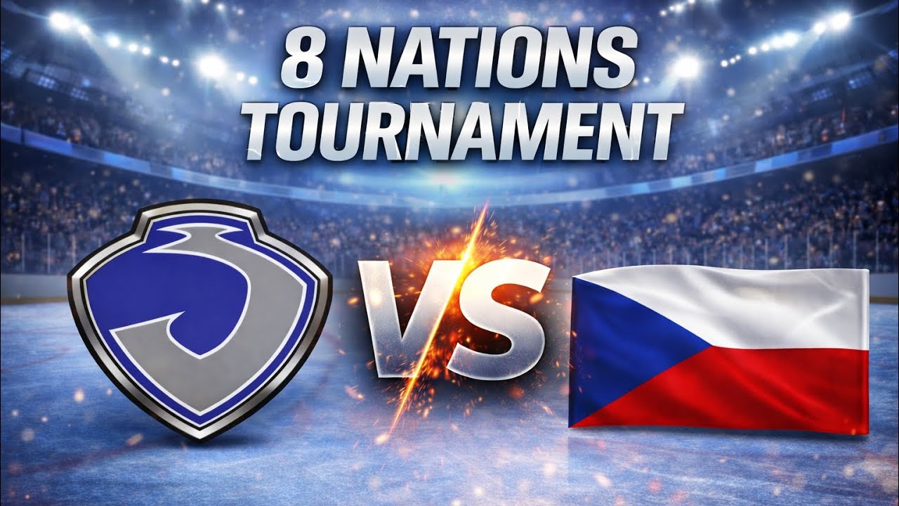8 NATIONS Tournament výběr Sev. AMERIKY VS ČR #hockey #hockeygames #games #nhl09 #nhl26