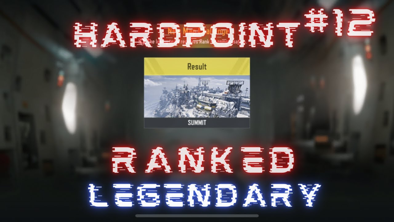 Very fast paced game and nice snipes || codm dlq ranked hardpoint summit ep 12