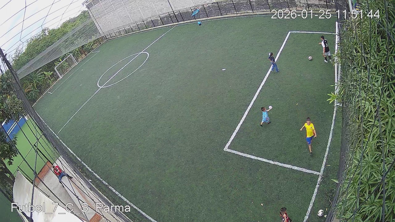 Cancha f7 Canchas sinteticas Parma club Club 25/01/26 inicia 06:01