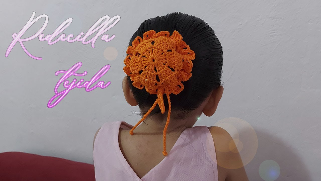 REDECILLA para cabello tejida a CROCHET