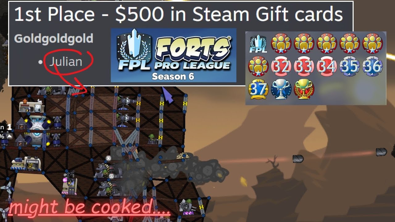 Forts 1v1 vs #1 Forts Player/FPL Champion - Julian