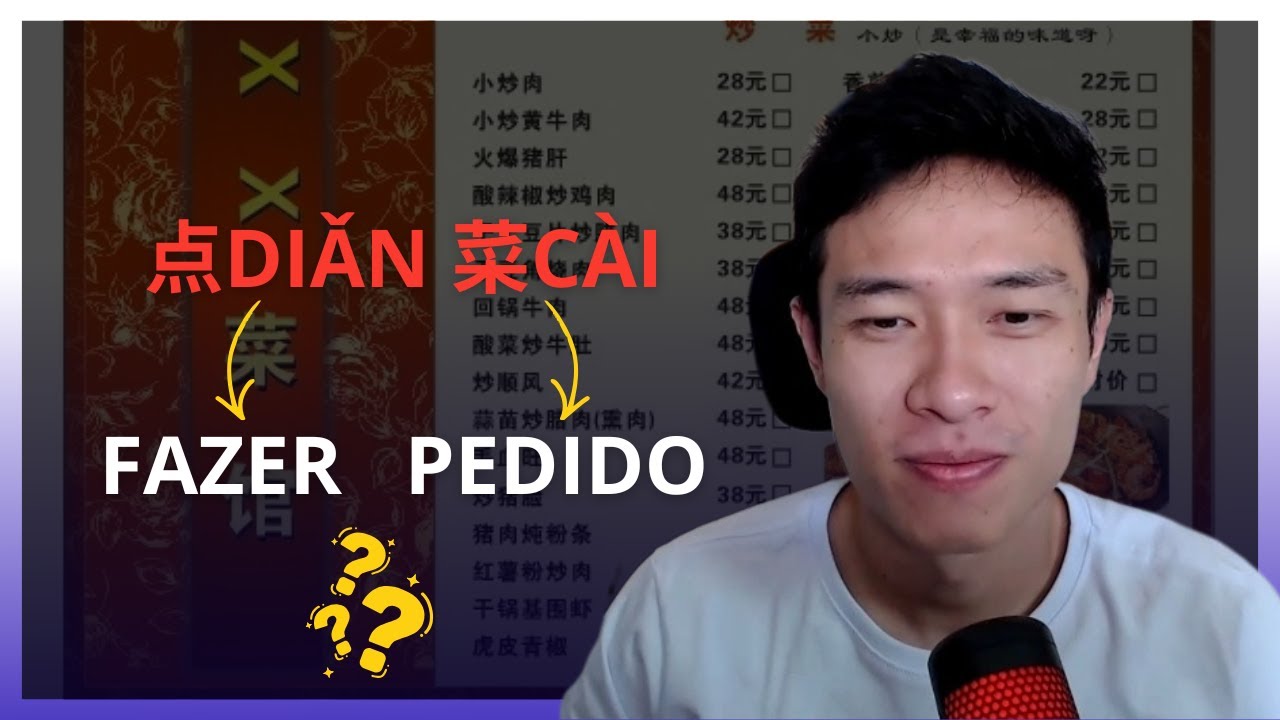 Como Fazer um Pedido em Mandarim (RESTAURANTE)