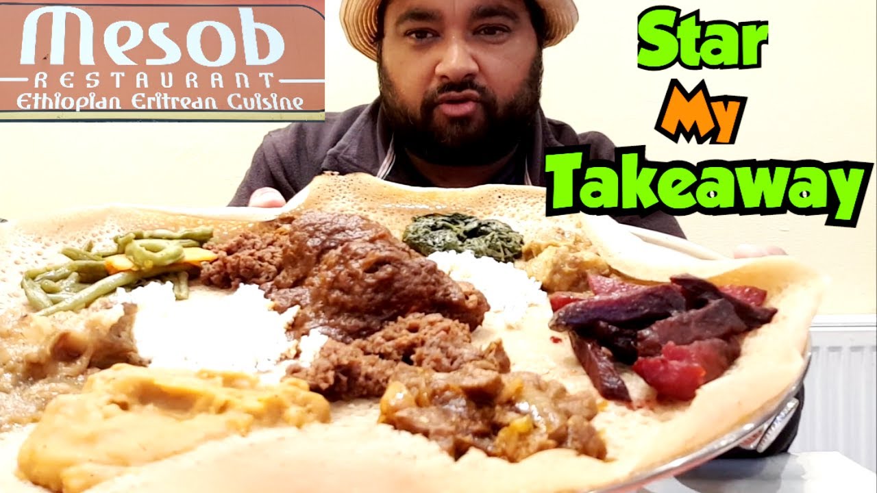 Trying ETHIOPIAN Food for the First time in Sheffield