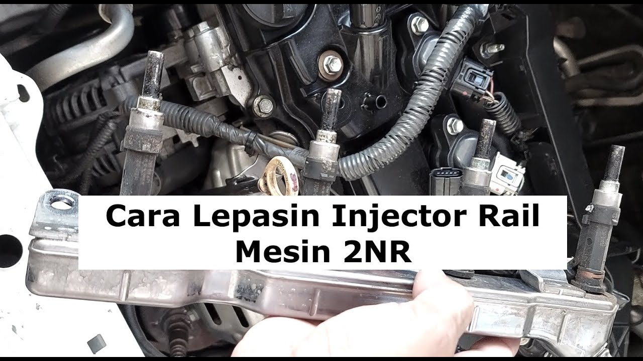 Cara Lepasin Injector Rail Toyota Sienta dan Bersihkan Injector