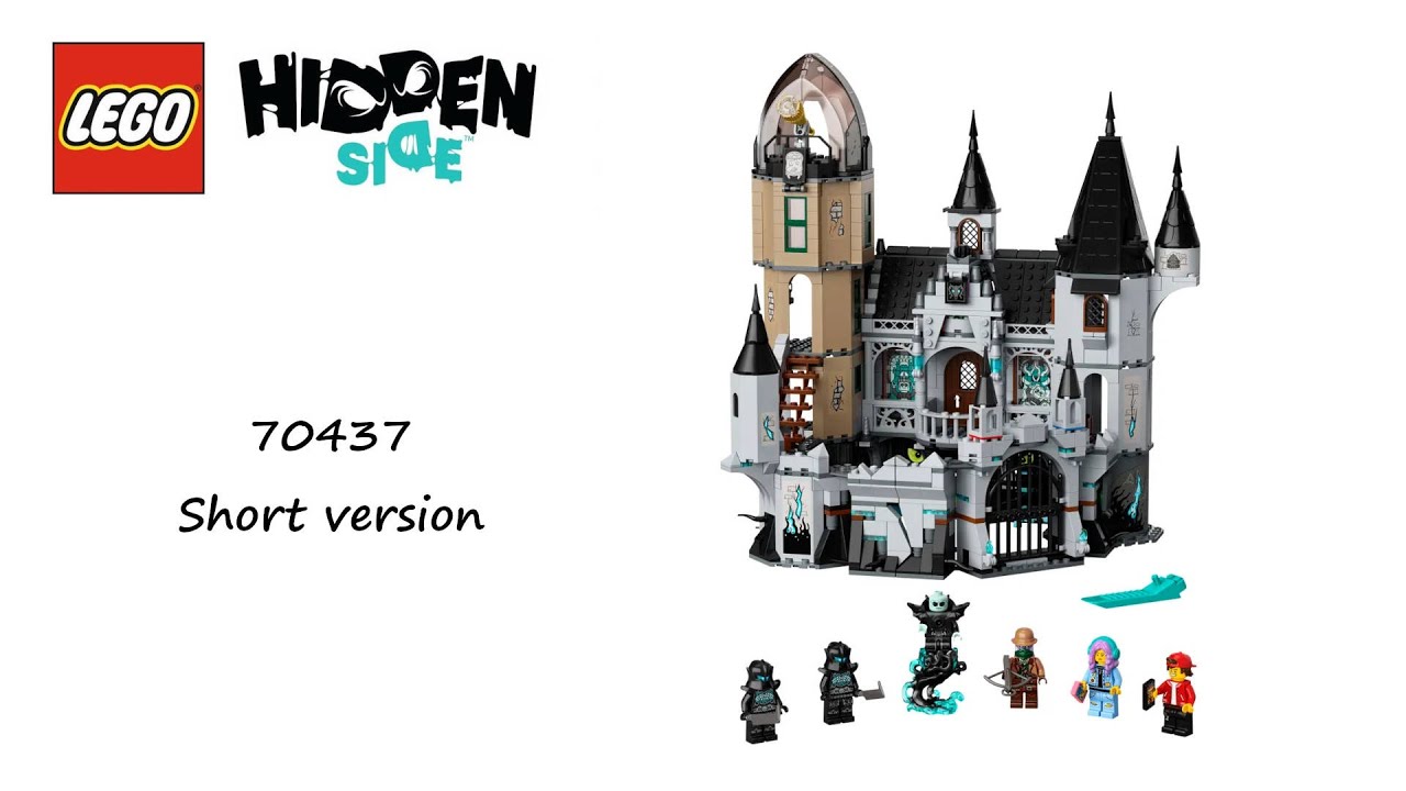 LEGO Hidden Side 70437 Mystery Castle  Speed Build