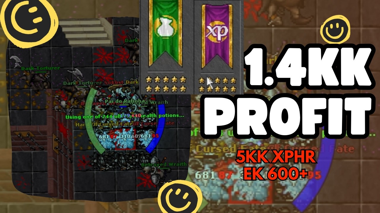 Tibia - DT Inqui volta a ser FANTÁSTICA para EK 600+