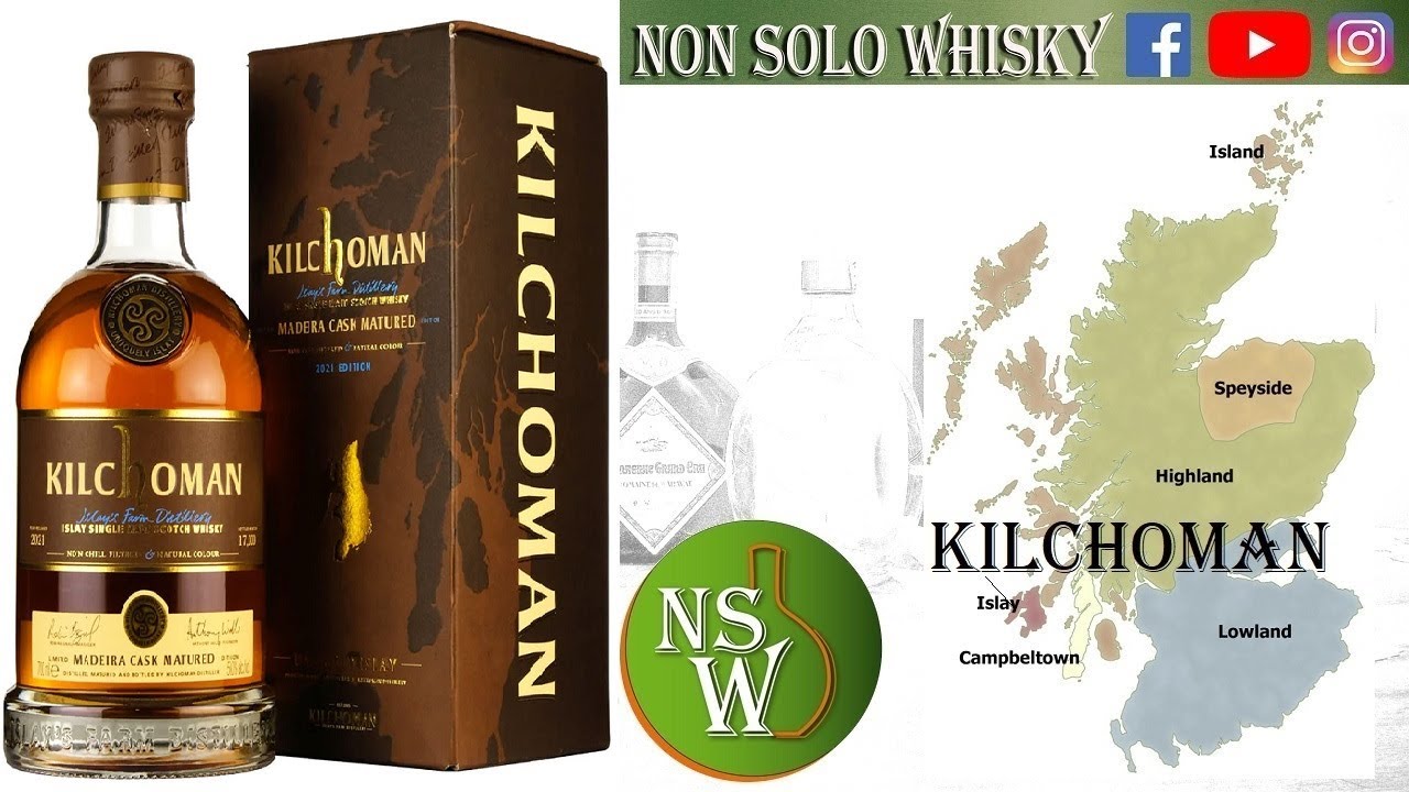 Kilchoman Madeira Cask Islay Single malt scotch whisky 50% (2021)