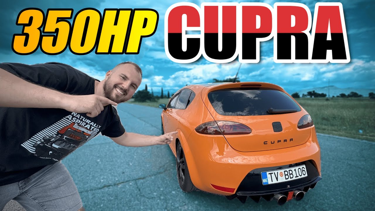 350HP SEAT LEON CUPRA JE LUD AUTO! BOLJI NEGO GTI??