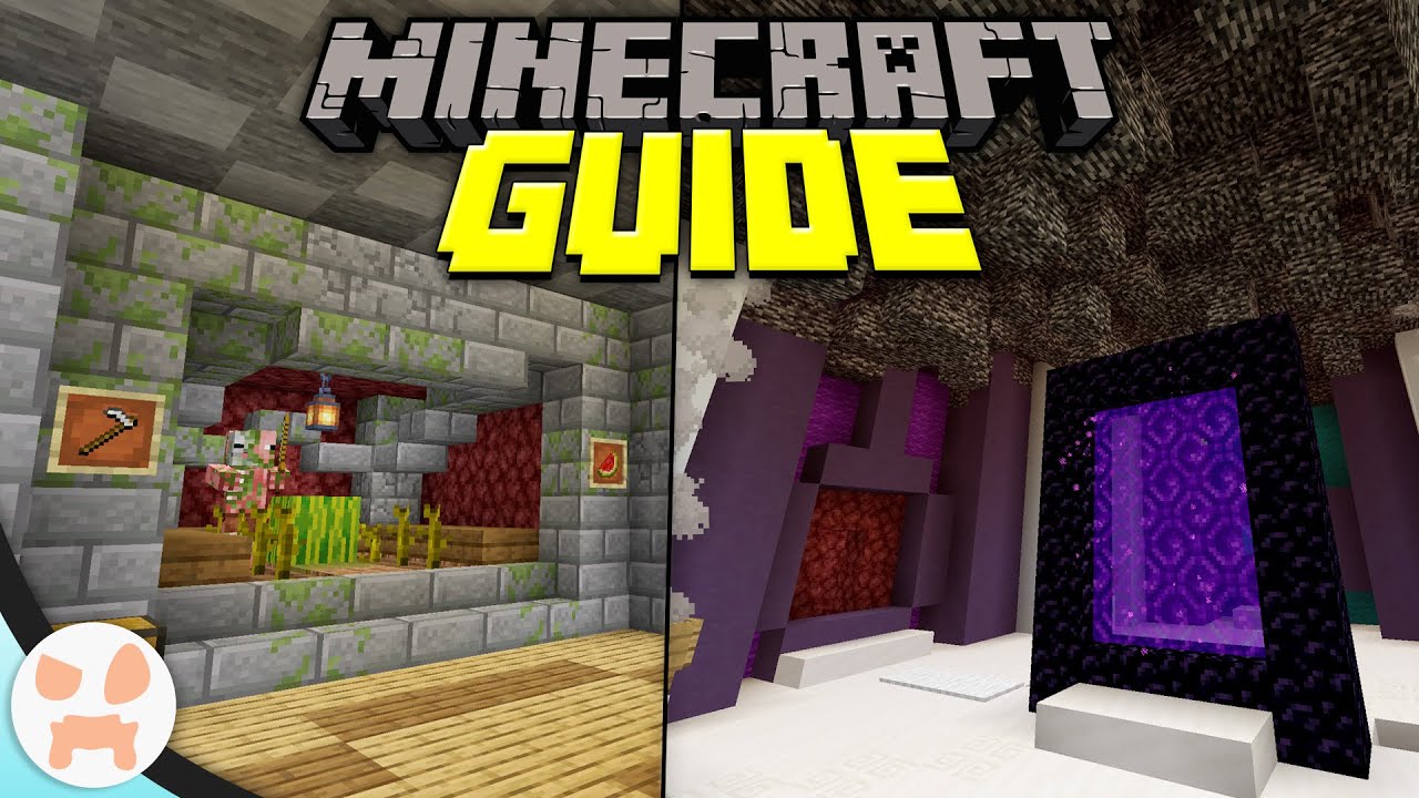 Futuristic Nether Hub! | Minecraft Guide Episode 29 (Minecraft 1.15.2 Lets Play)