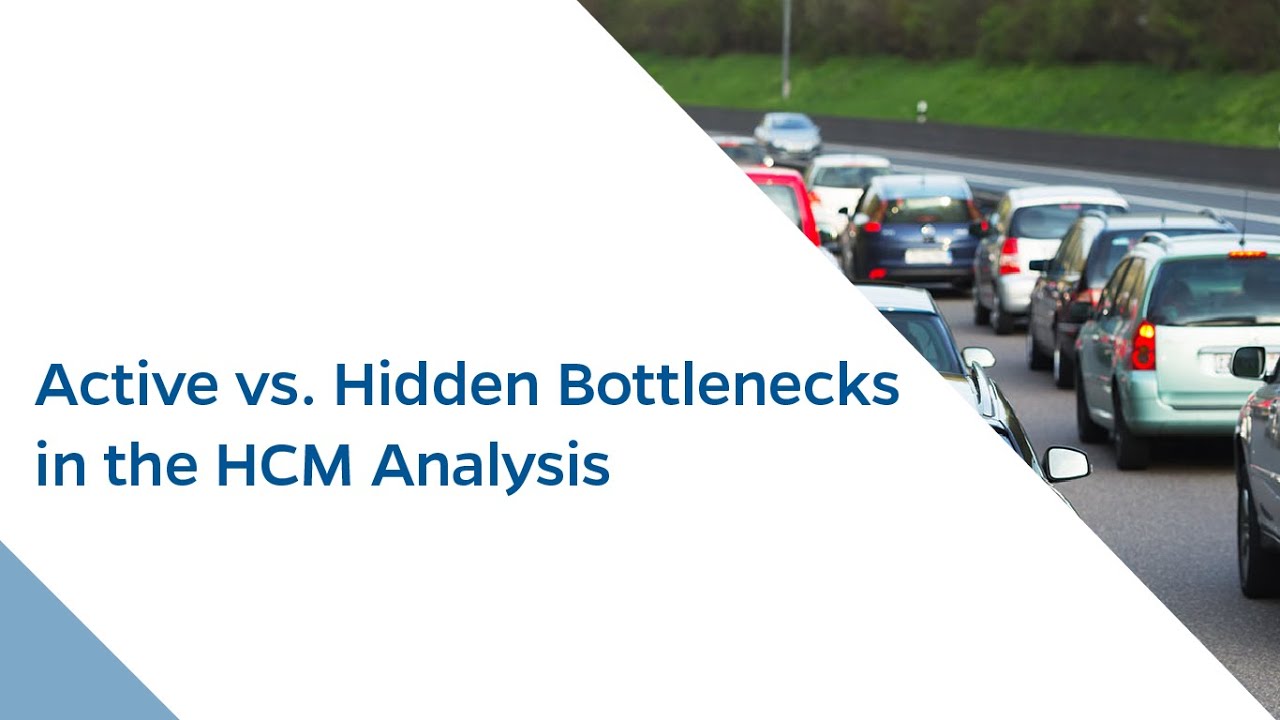 Active vs. Hidden Bottlenecks in the HCM Analysis