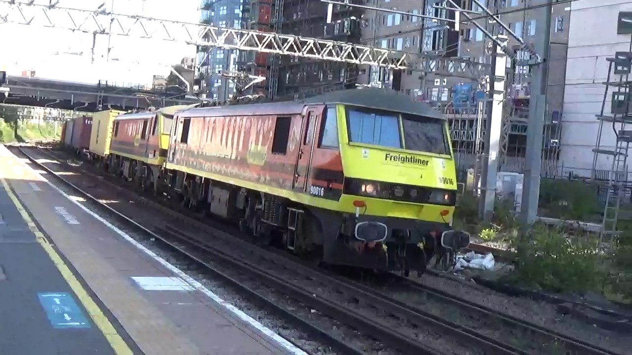 British Railways 2025-Stratford & Shadwell with Freightliner, C2C, Greater Anglia, London Overground