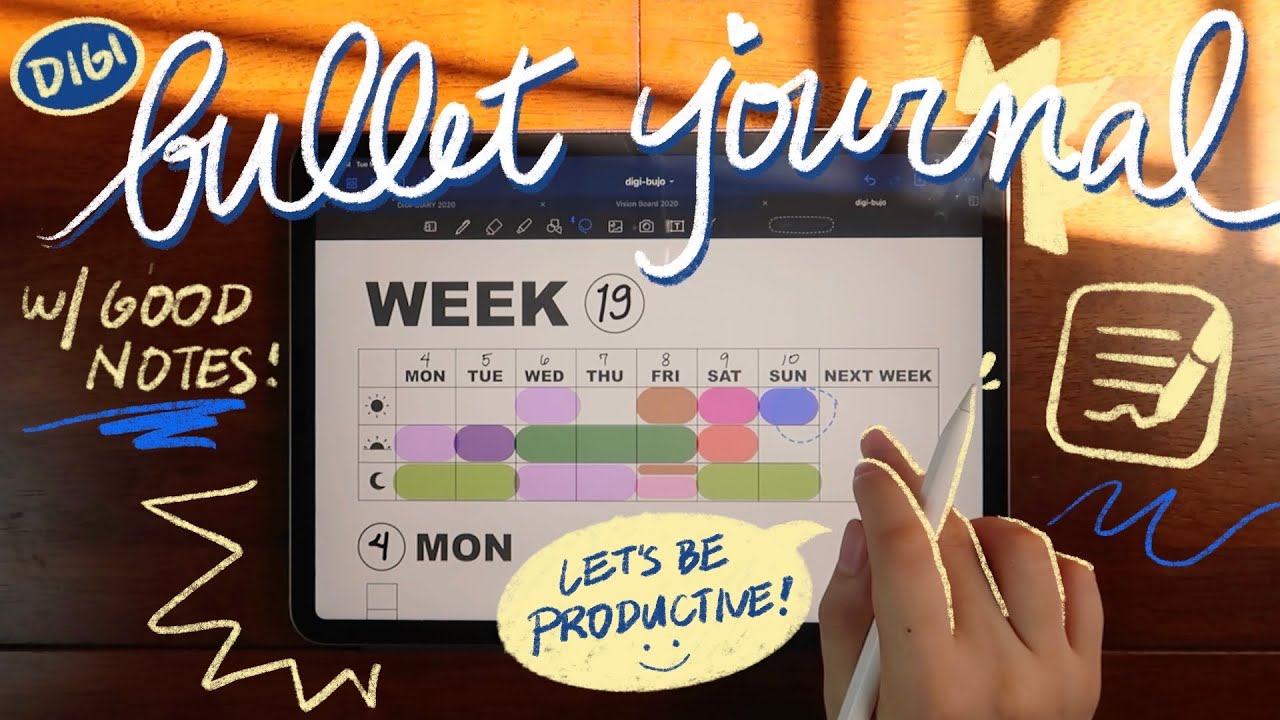 How to Make a Digital Bullet Journal with Good Notes 5! // Plan with Me~