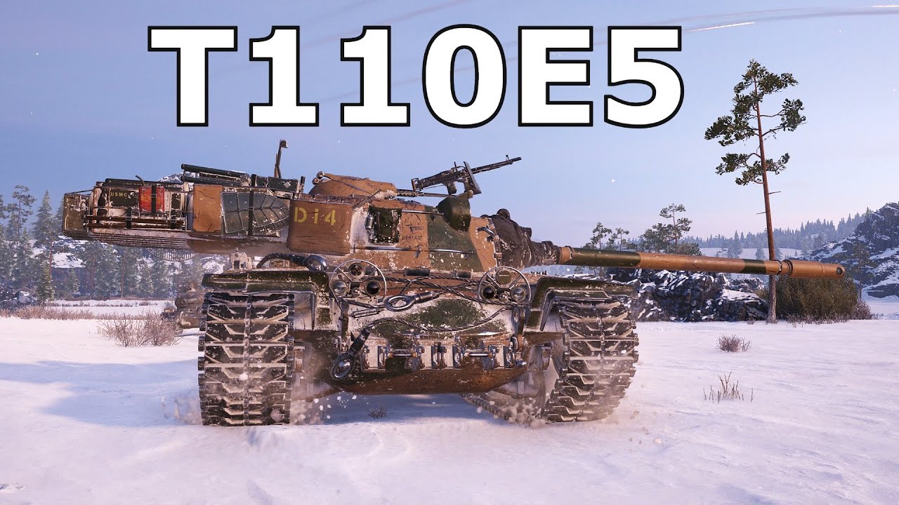 World of Tanks T110E5 - 10 Kills In One Match