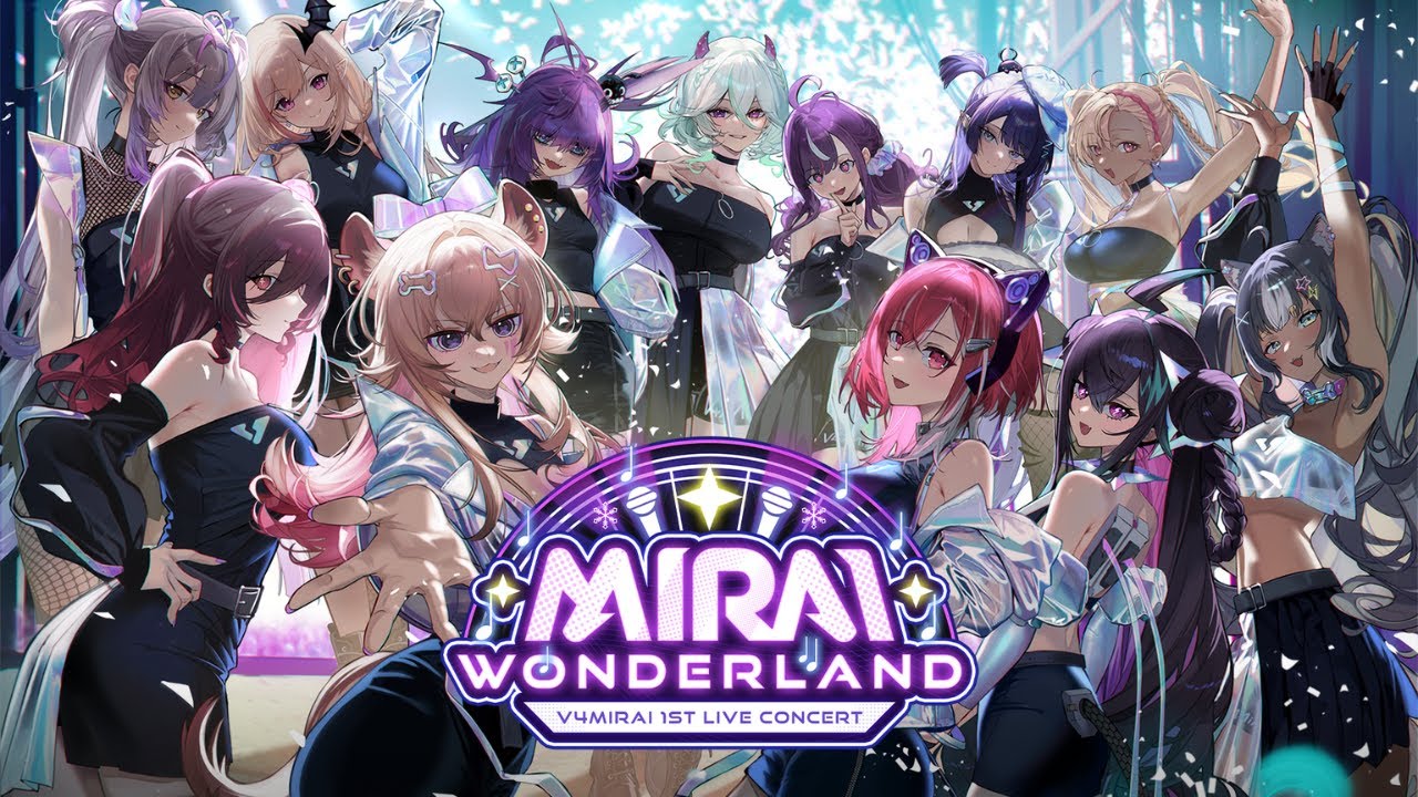 Mirai Wonderland ft. V4Mirai 【 3D Live Concert | Day 2 】#V4Wonderland