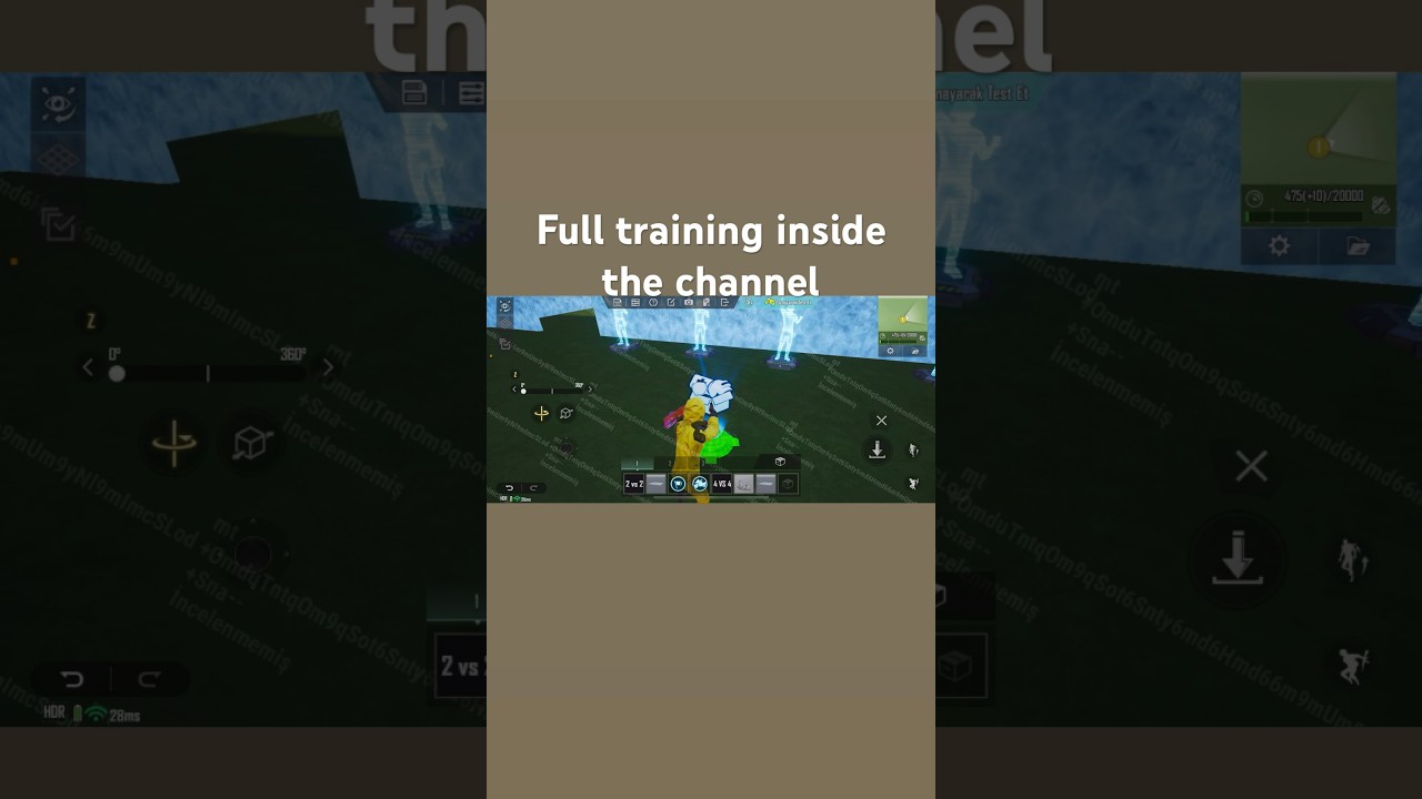 Complete tutorial on how to make a wow map inside the channel pubg mobile