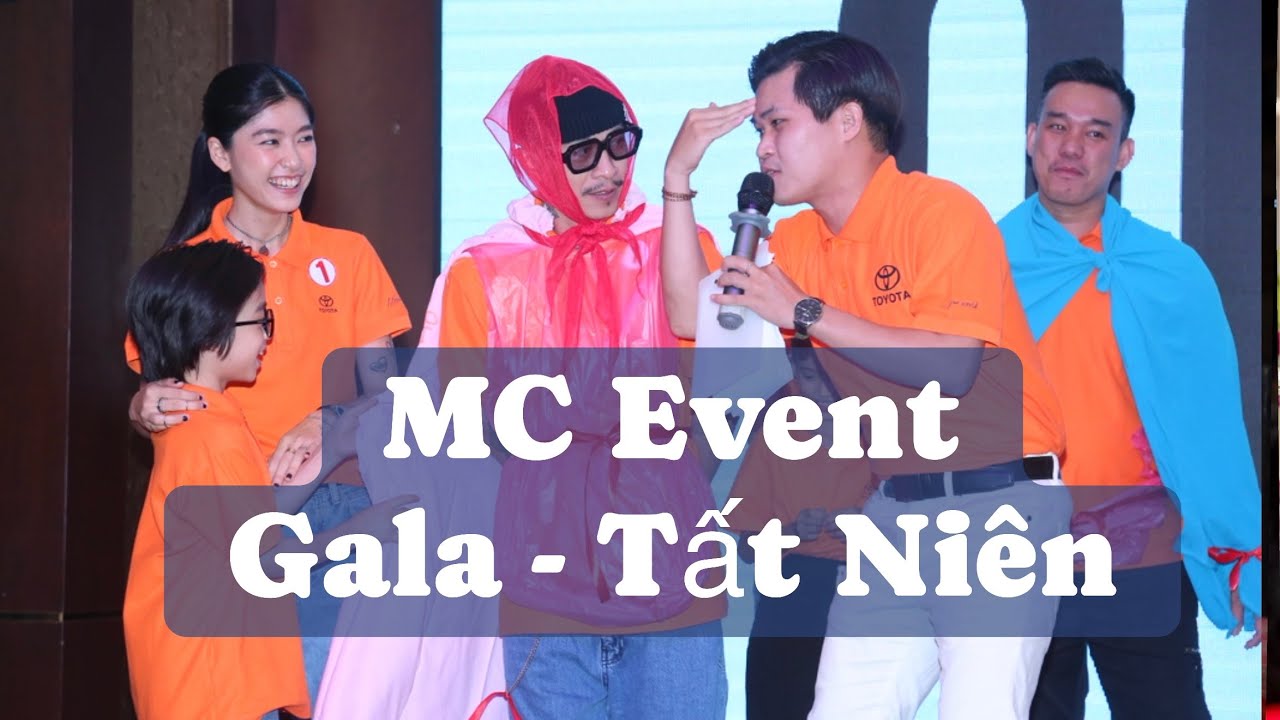 Những trò chơi hoạt náo sân khấu Tất Niên Gala vui nhộn. Dẫn chương trình gala dinner gala lunch YEP