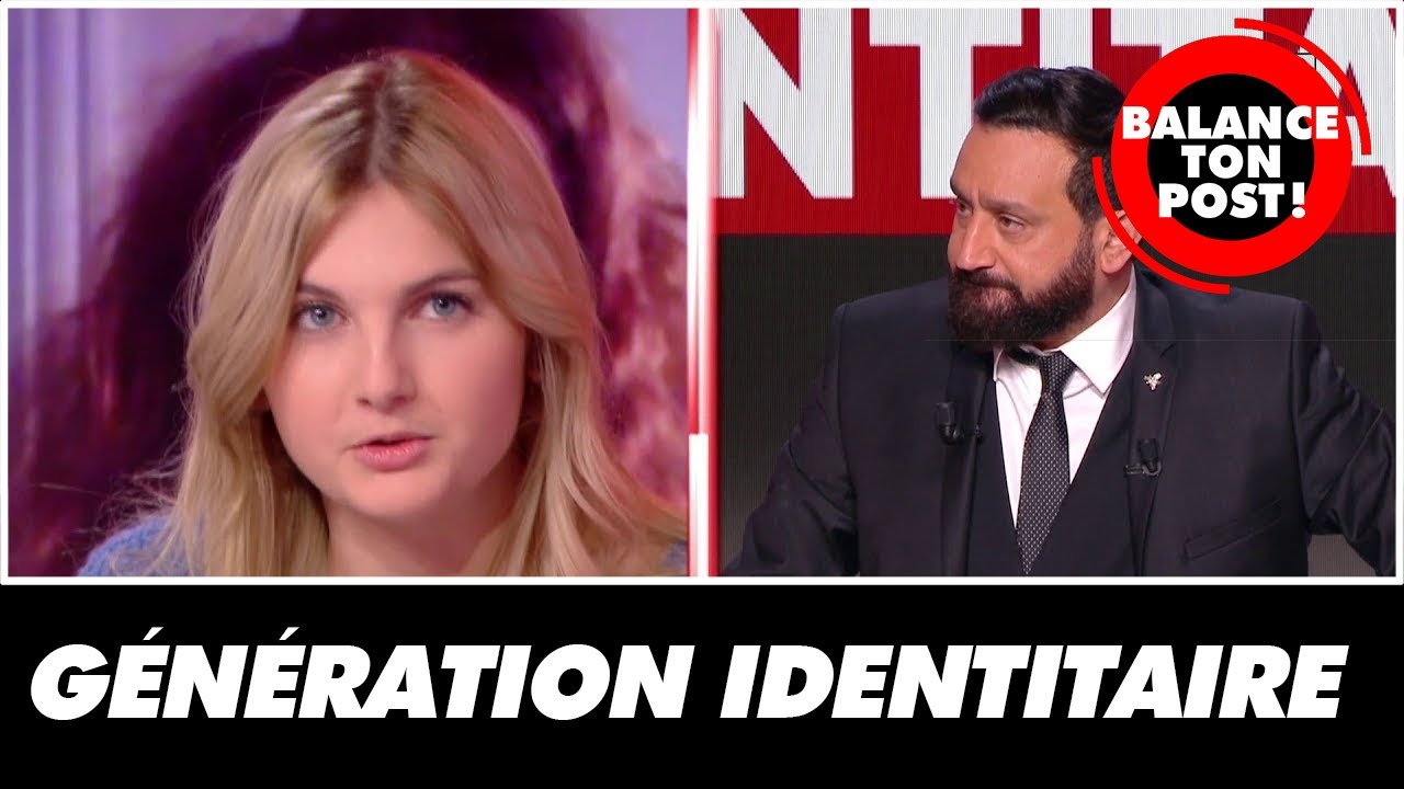 Cyril Hanouna interpelle Tha&iuml;s, porte-parole de G&eacute;n&eacute;ration Identitaire