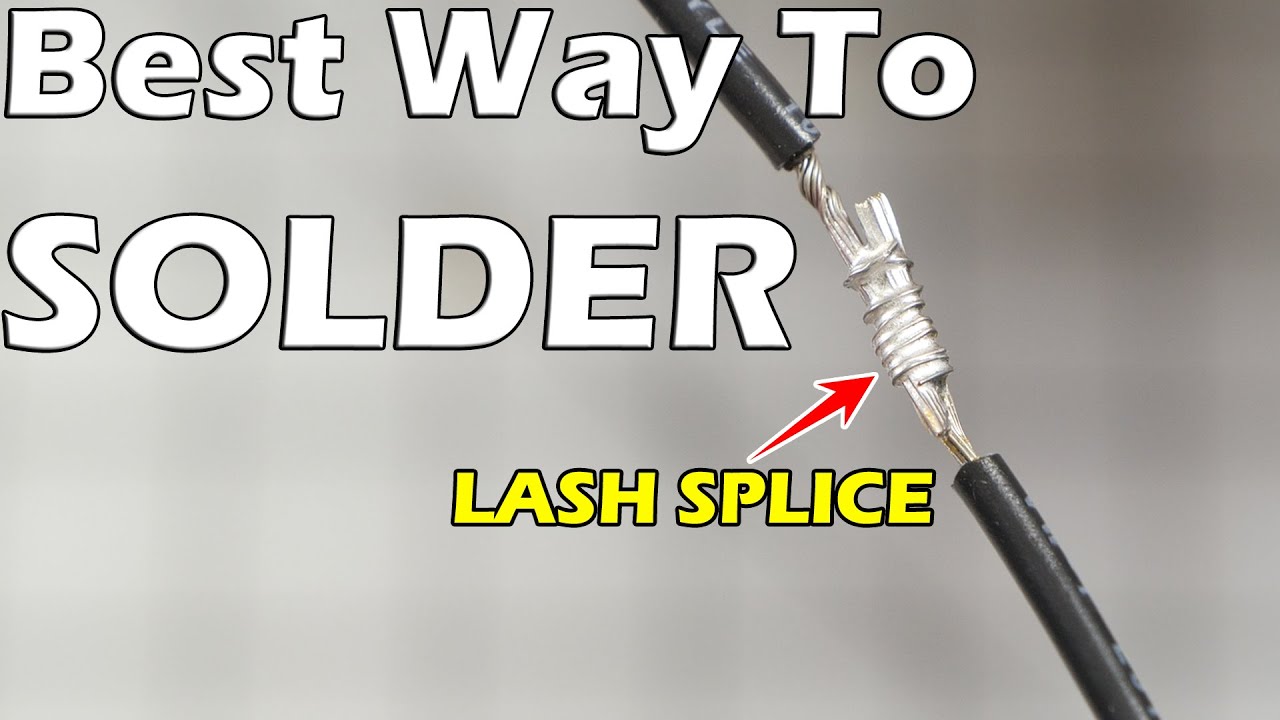The BEST WAY To SOLDER WIRES - For Beginners And Pros