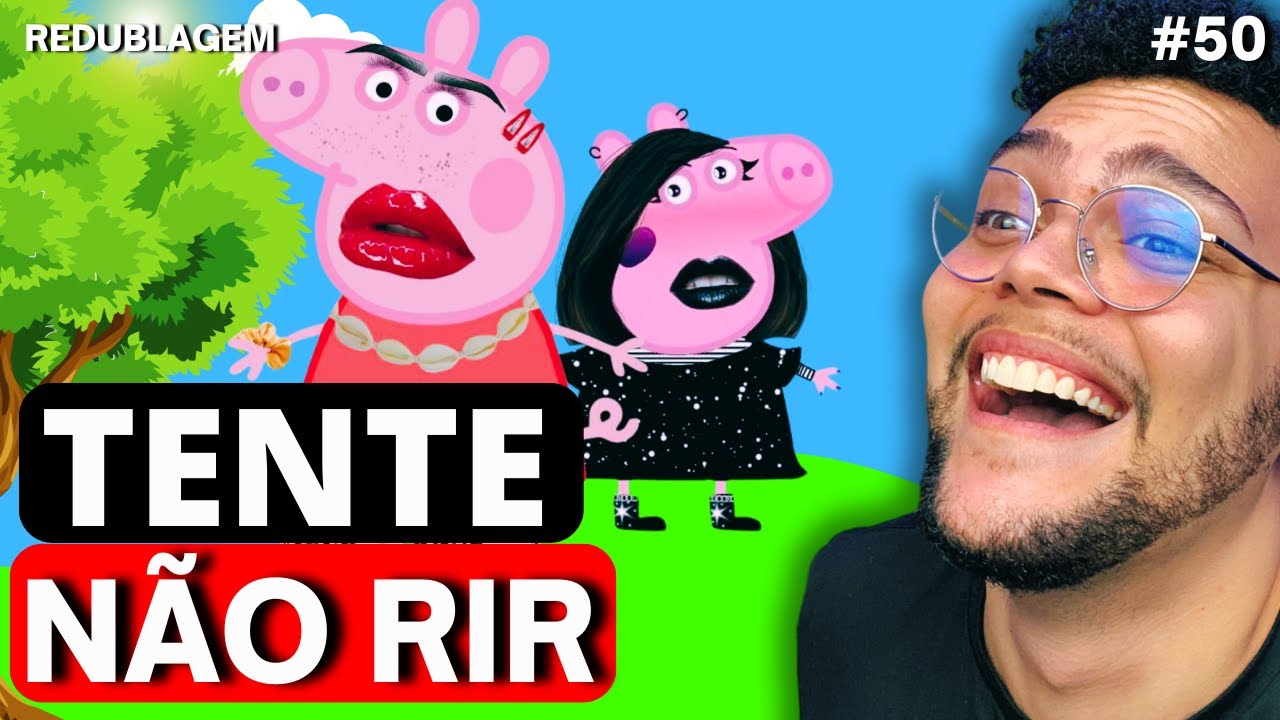 TENTE NÃO RIR COM A PEPPA ENGRAÇADA |  COMPILADO DOS MELHORES SHORTS ( Redublagem Well Cardoso )